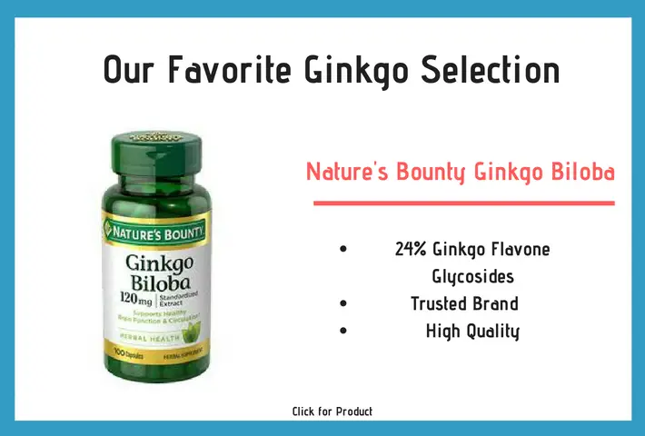 Our favorite Ginkgo Biloba Selection