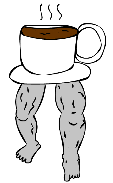 ginseng vs caffeine illustration