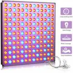 Roleadro LED Grow Light, 75W Grow Light front view
