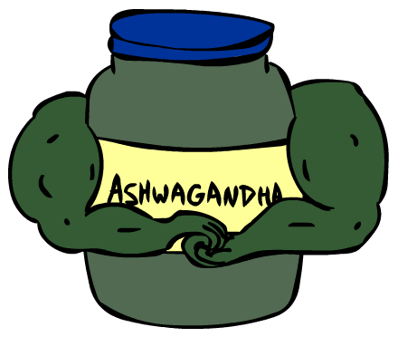 ashwagandha flexing