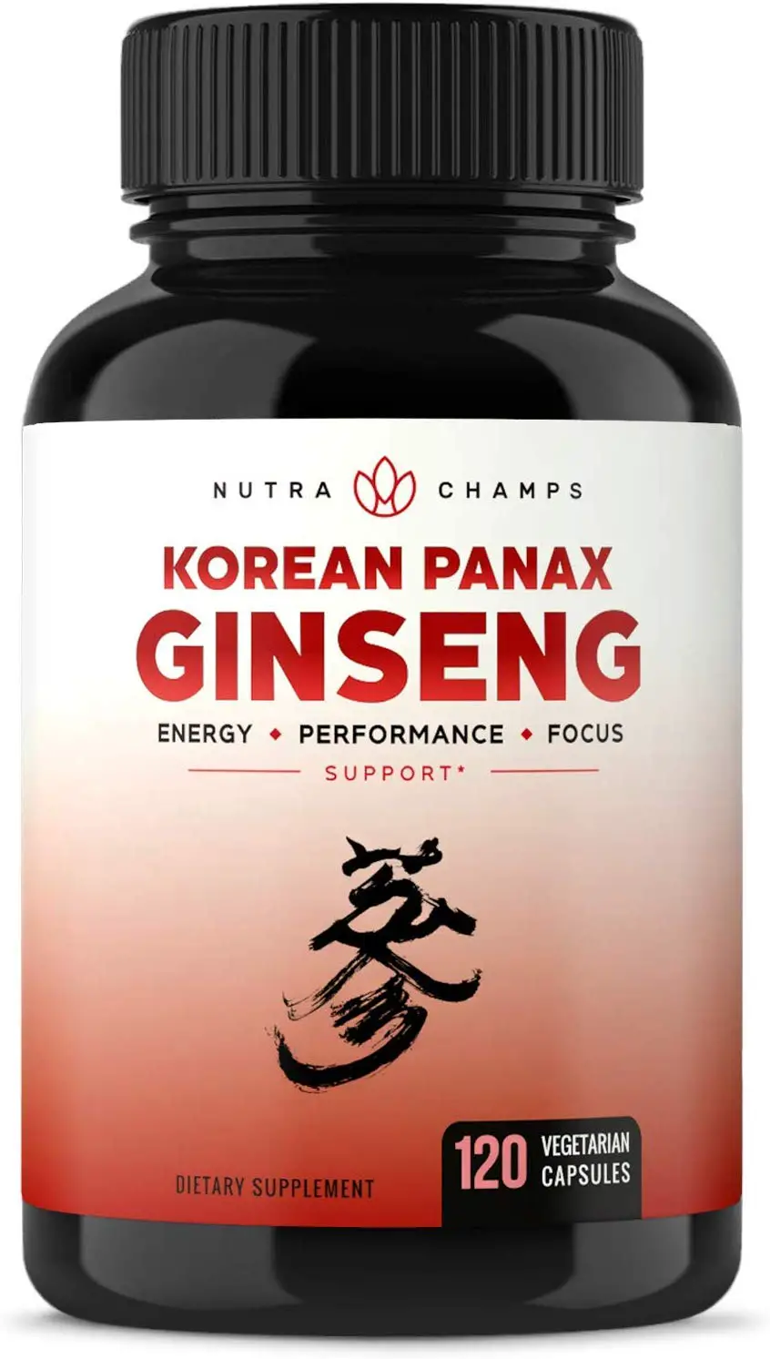 nutrachamps korean panax ginseng