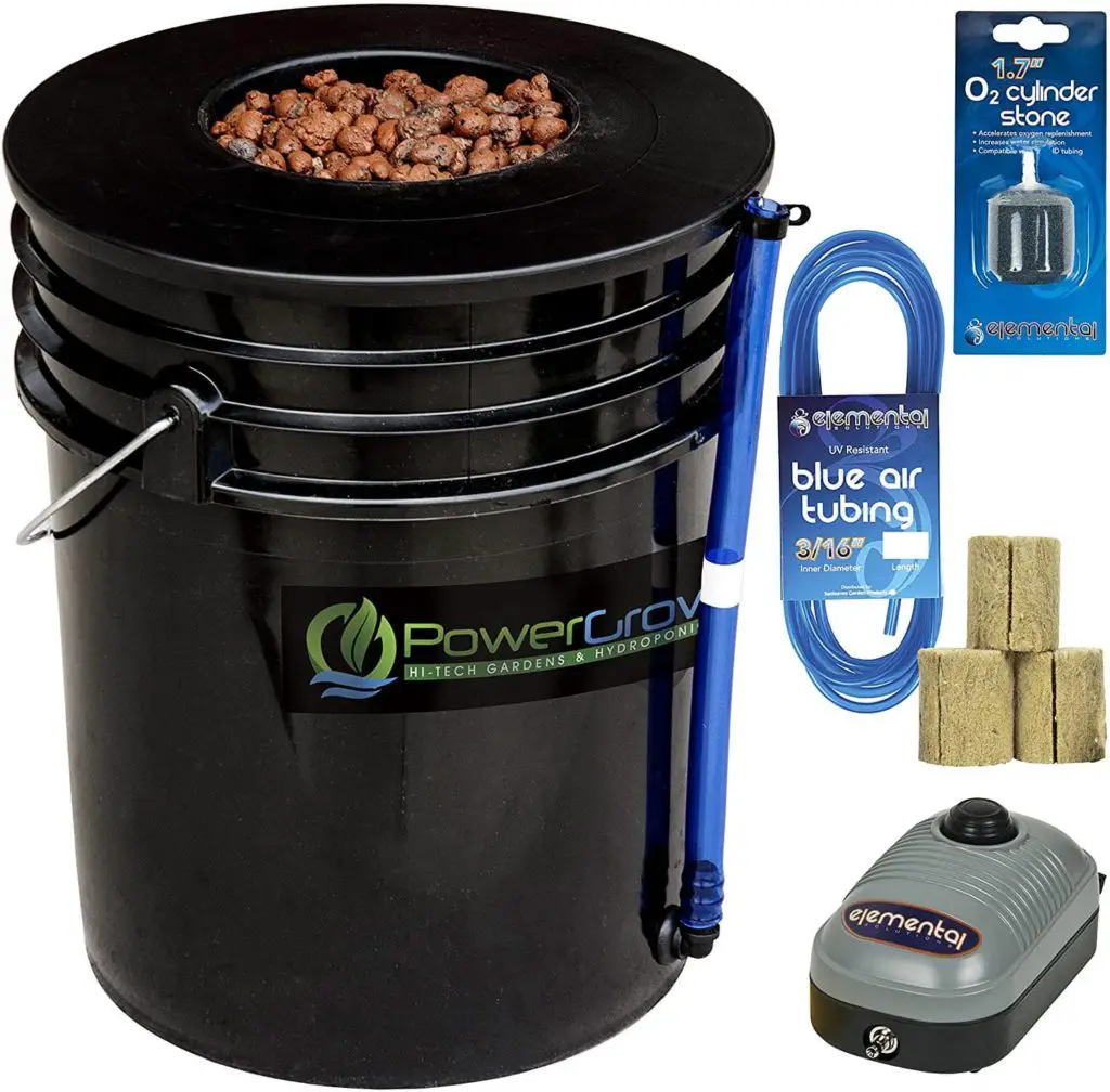Deep Water Culture (DWC) Hydroponic Bucket Kit product review