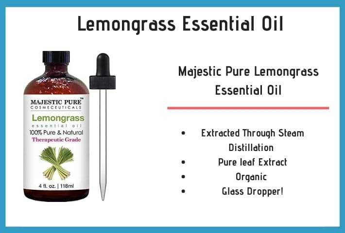 lemongrass essential oil graphic