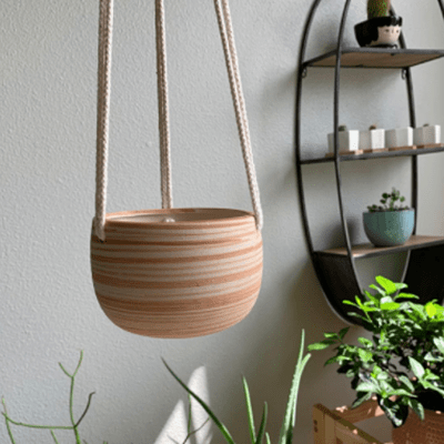 Mkono ceramic hanging pot 