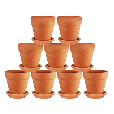 terra cotta clay pots for succulent