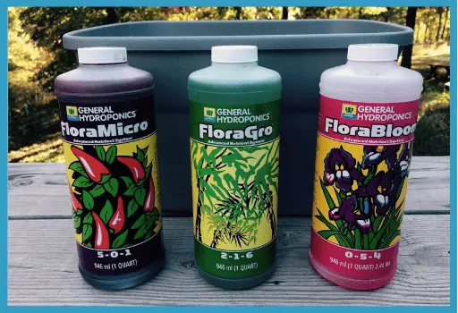 general hydroponics floraseries nutrient solution